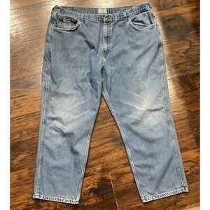 Tyndale FR Flame Resistant Jeans Men's Size 42x28 Blue Workwear Safety Pants